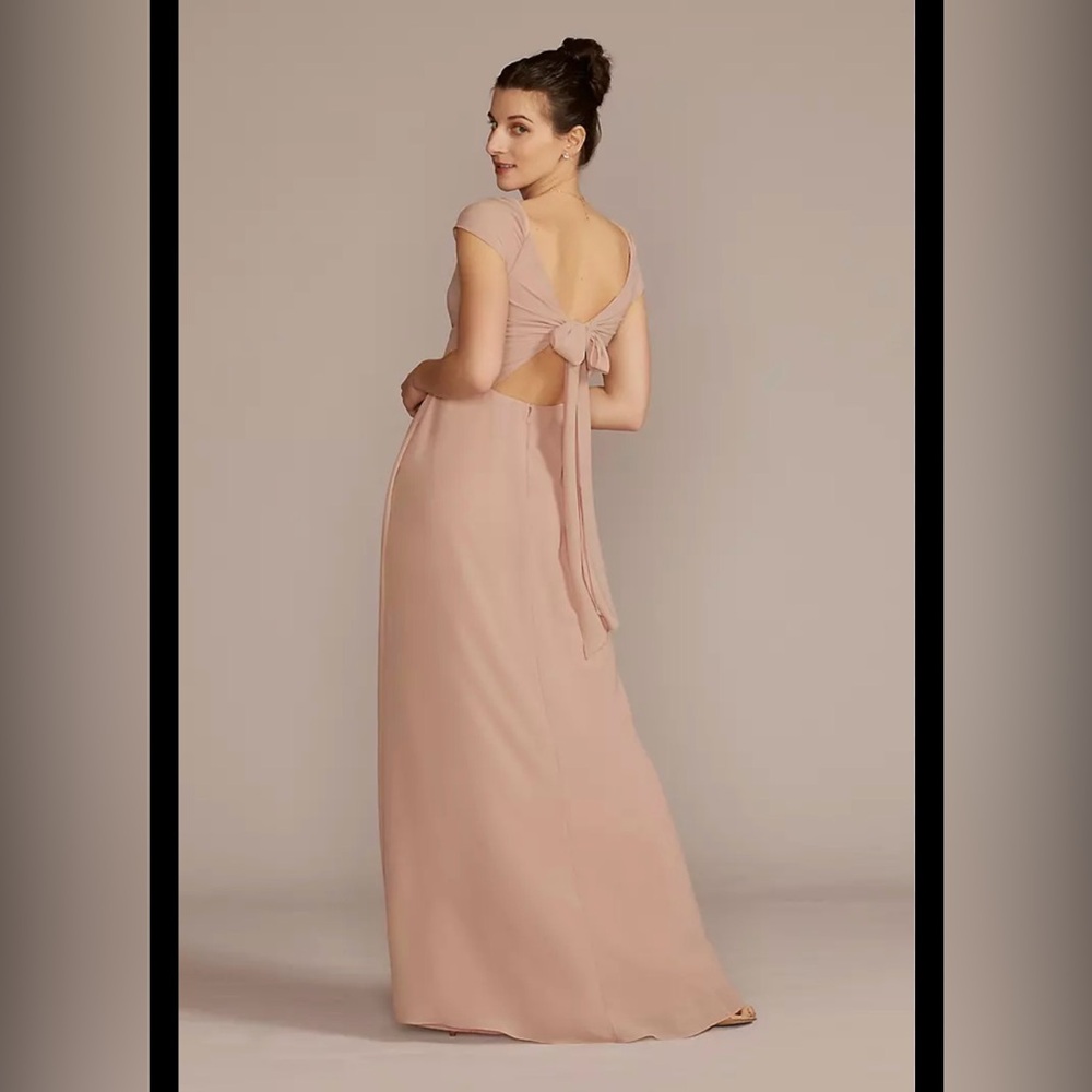 Davi’s bridal- Elegant Rose Evening Gown